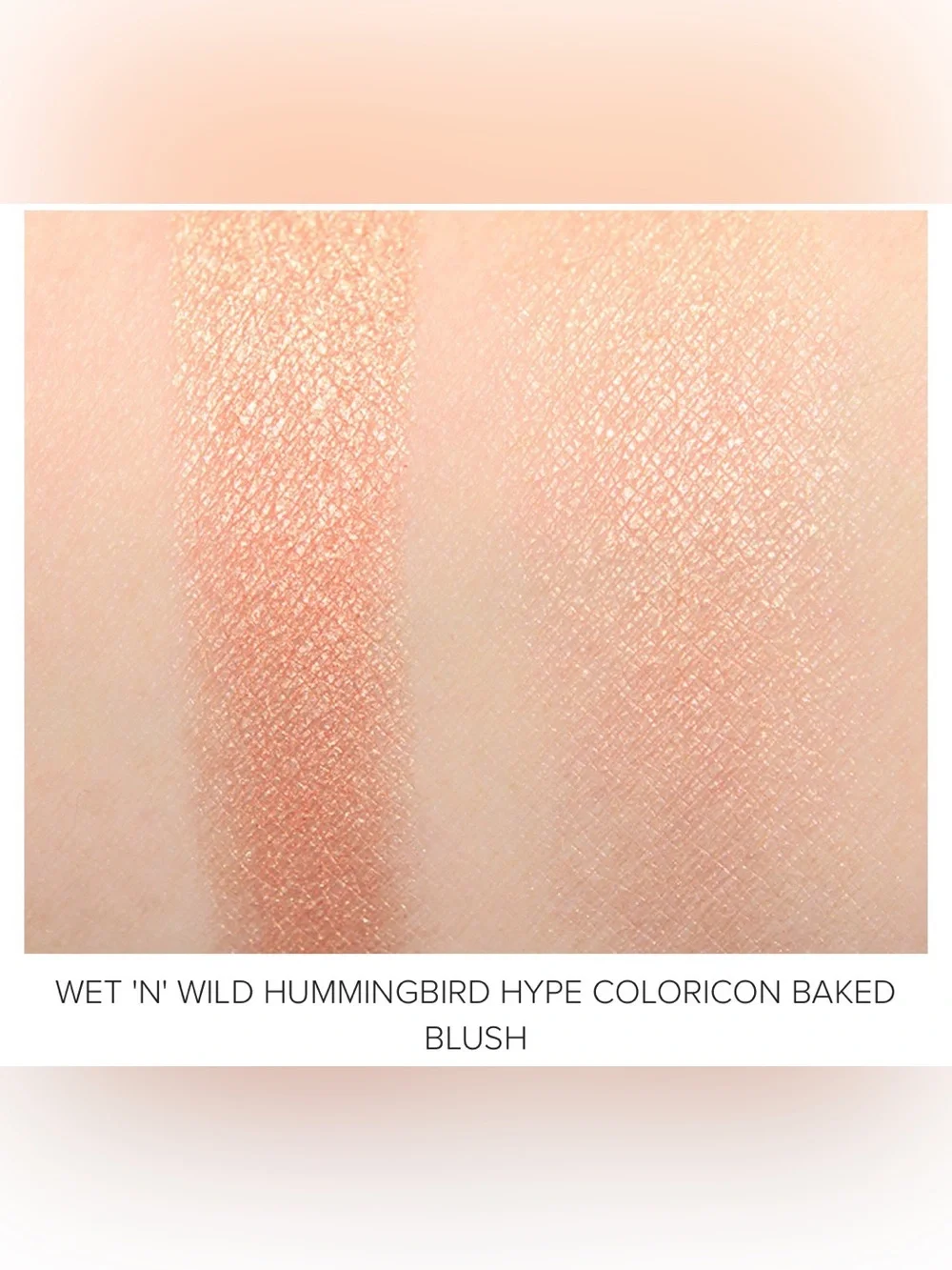 Wet n Wild Baked Blush Hummingbird Hype - Limited Edition